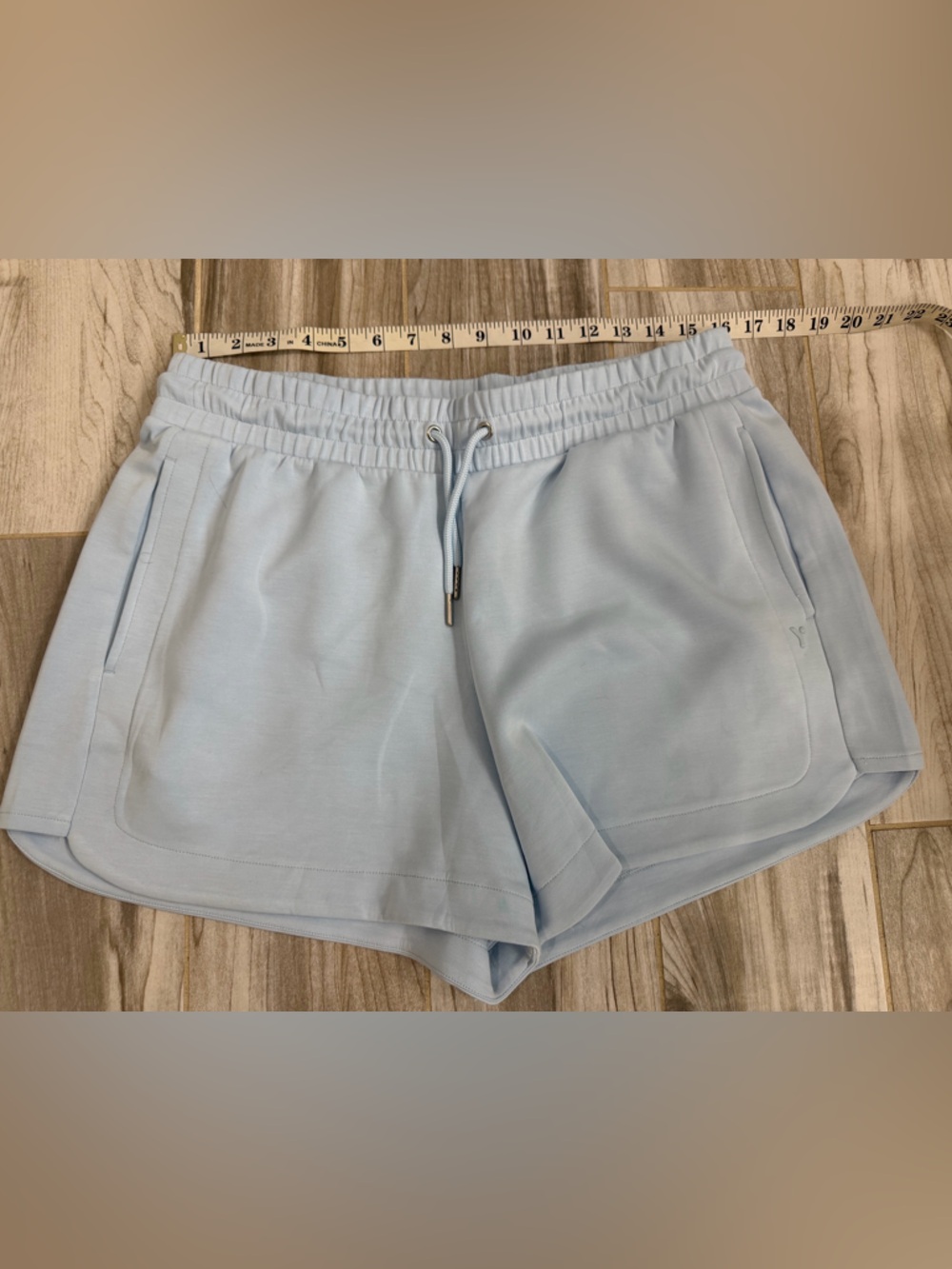Yogalicious soft lite monoco short, sky blue